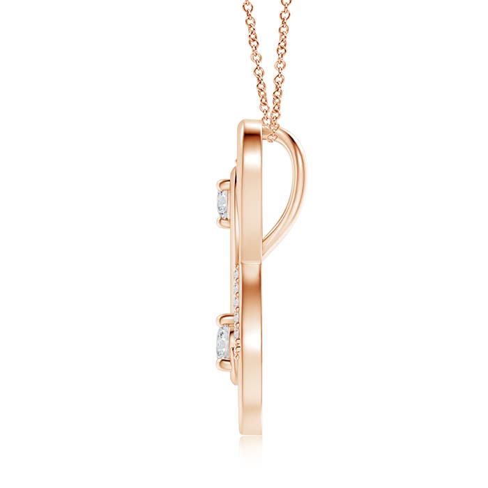 H, SI2 / 0.23 CT / 14 KT Rose Gold