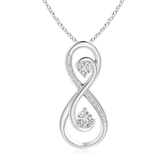 H, SI2 / 0.23 CT / 14 KT White Gold