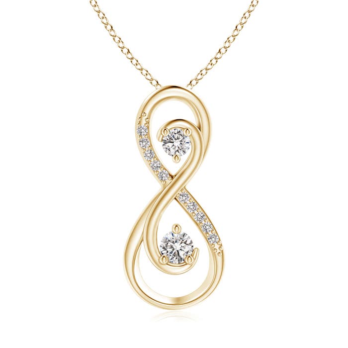 I-J, I1-I2 / 0.23 CT / 14 KT Yellow Gold