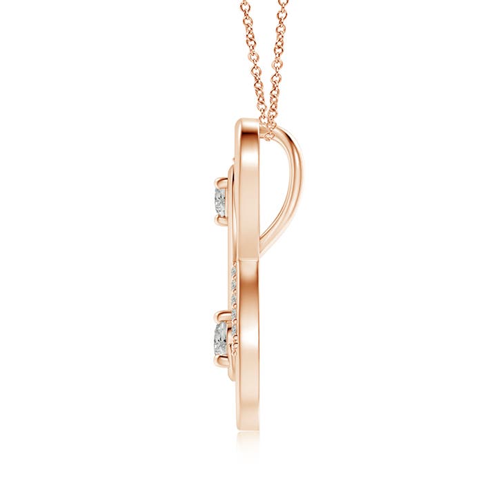 K, I3 / 0.23 CT / 14 KT Rose Gold