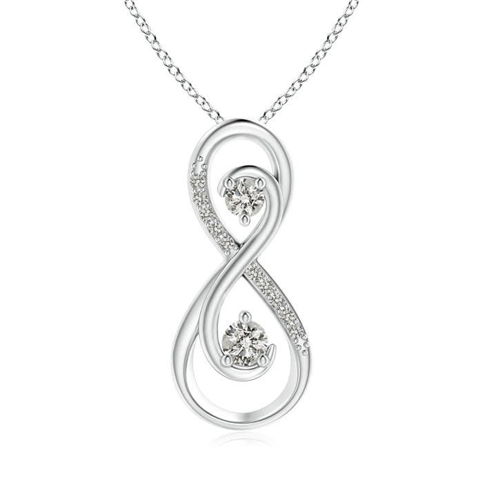 K, I3 / 0.23 CT / 14 KT White Gold