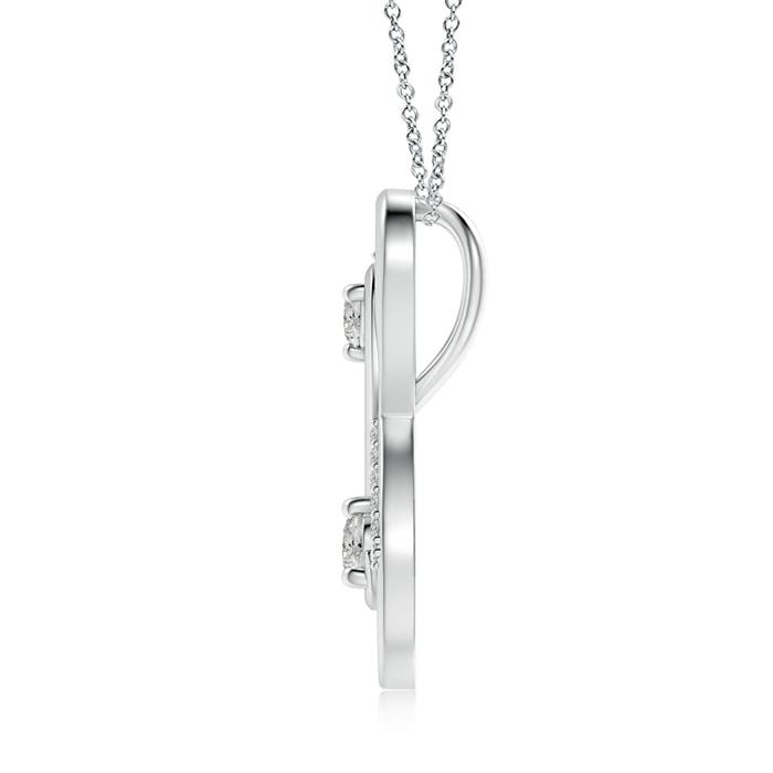 K, I3 / 0.23 CT / 14 KT White Gold