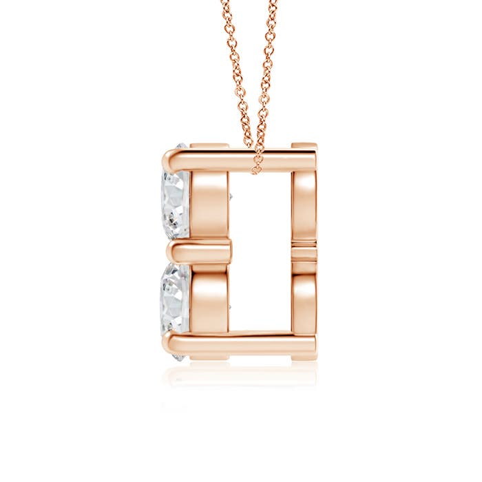 H, SI2 / 0.25 CT / 14 KT Rose Gold