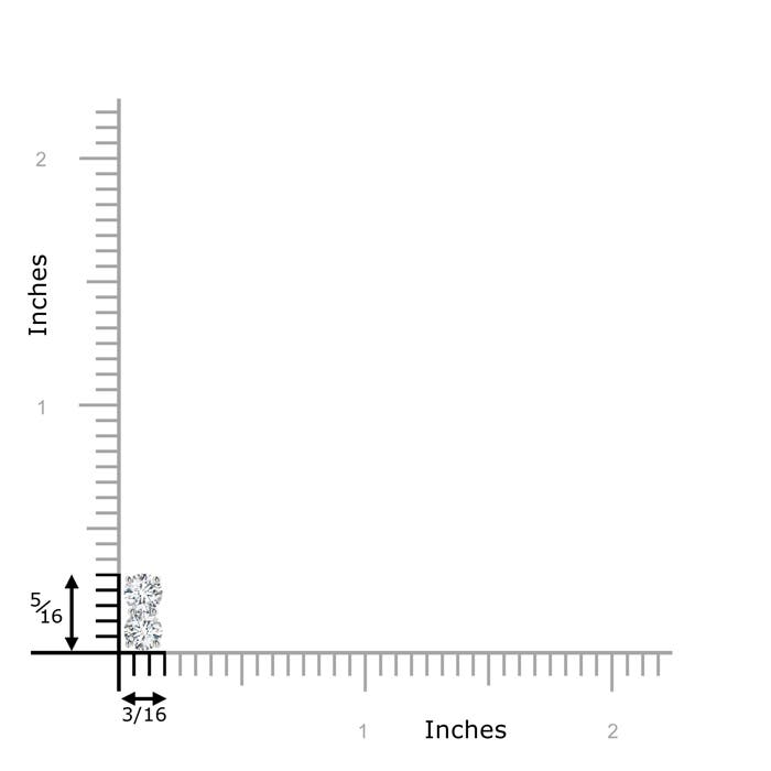 F-G, VS / 0.5 CT / 14 KT White Gold