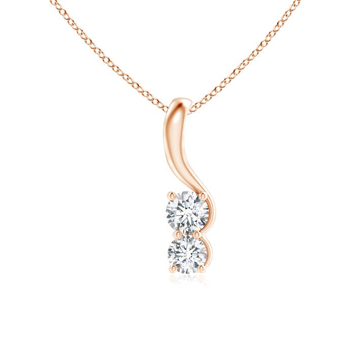 G, VS2 / 0.45 CT / 14 KT Rose Gold