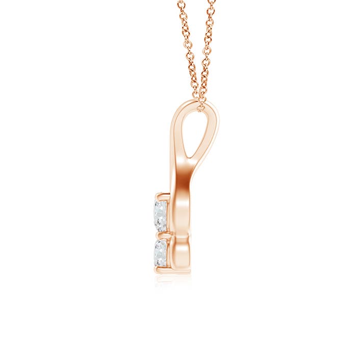 F-G, VS / 0.45 CT / 14 KT Rose Gold