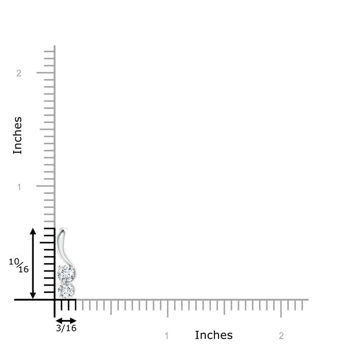 F-G, VS / 0.45 CT / 14 KT White Gold