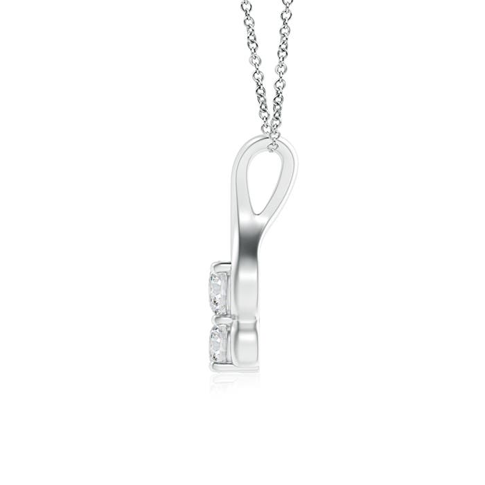 H, SI2 / 0.45 CT / 14 KT White Gold