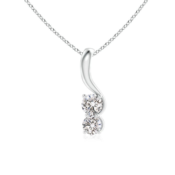 I-J, I1-I2 / 0.45 CT / 14 KT White Gold