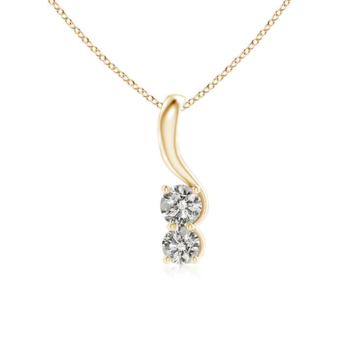 K, I3 / 0.45 CT / 14 KT Yellow Gold