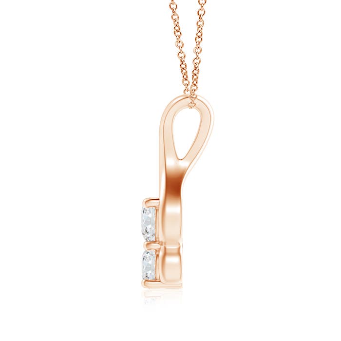 F-G, VS / 0.75 CT / 14 KT Rose Gold