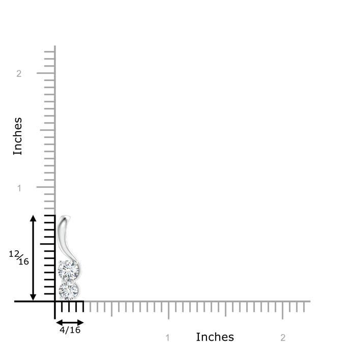 F-G, VS / 0.75 CT / 14 KT White Gold