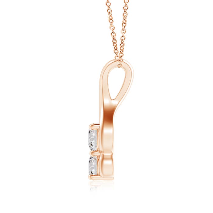 I-J, I1-I2 / 0.75 CT / 14 KT Rose Gold