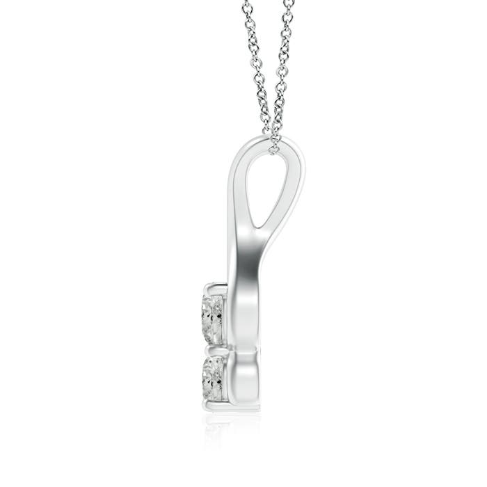 K, I3 / 0.75 CT / 14 KT White Gold