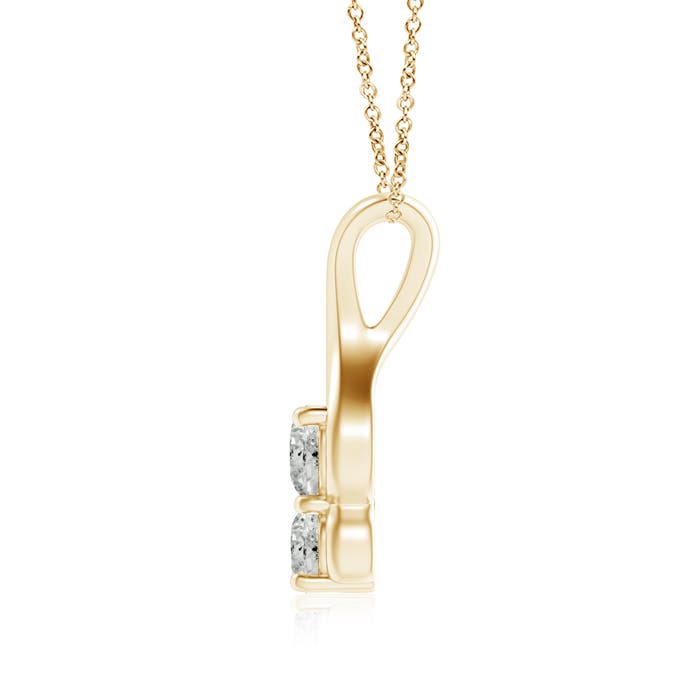 K, I3 / 0.75 CT / 14 KT Yellow Gold