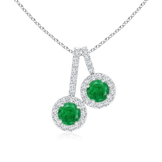 Round AA Emerald