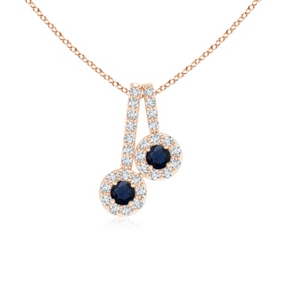 Round A Blue Sapphire