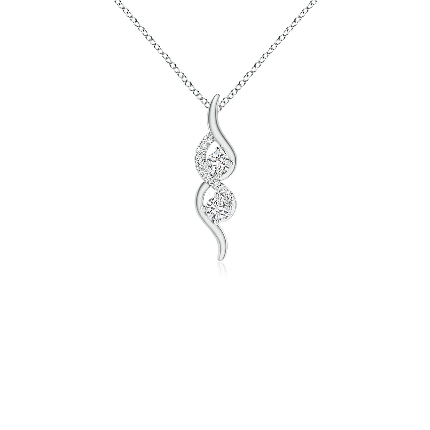 H, SI2 / 0.12 CT / 14 KT White Gold