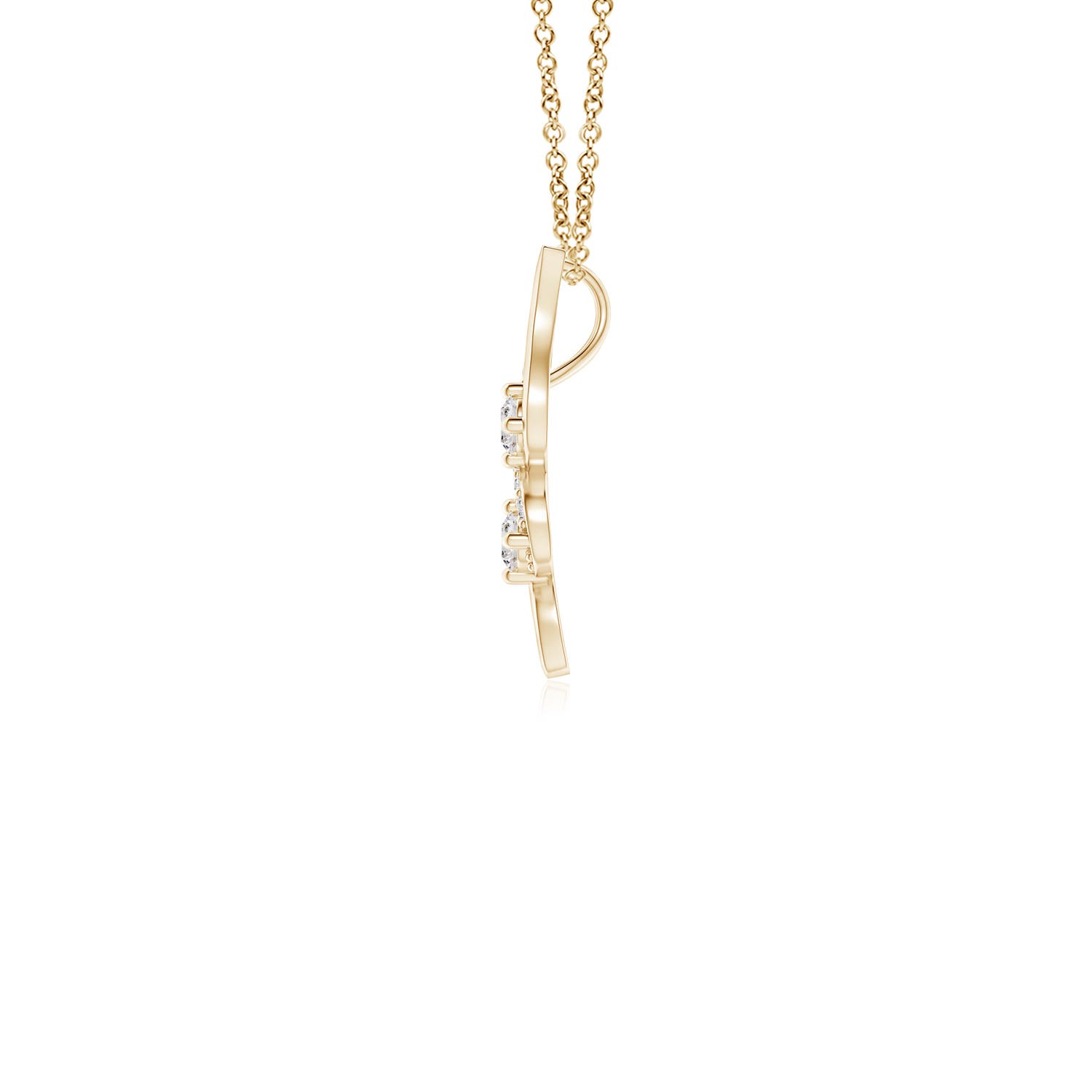 I-J, I1-I2 / 0.12 CT / 14 KT Yellow Gold