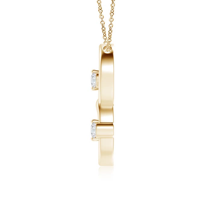 G, VS2 / 0.25 CT / 14 KT Yellow Gold