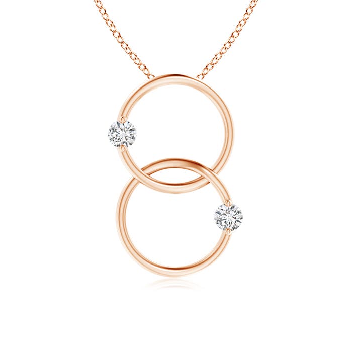 H, SI2 / 0.25 CT / 14 KT Rose Gold