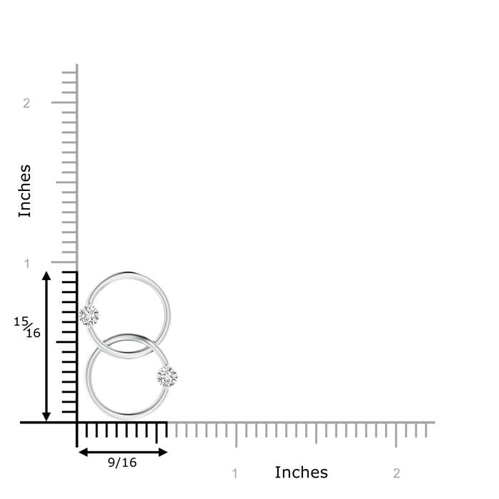 H, SI2 / 0.25 CT / 14 KT White Gold