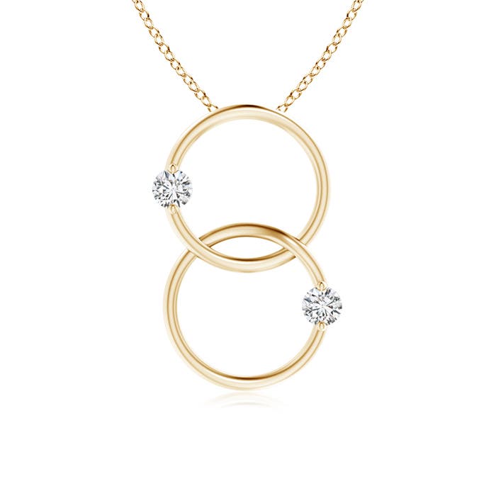 H, SI2 / 0.25 CT / 14 KT Yellow Gold