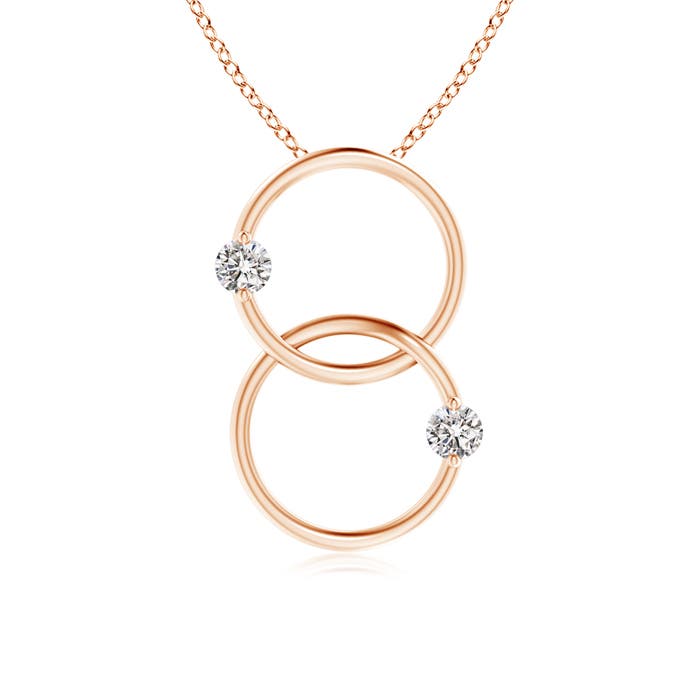 I-J, I1-I2 / 0.25 CT / 14 KT Rose Gold