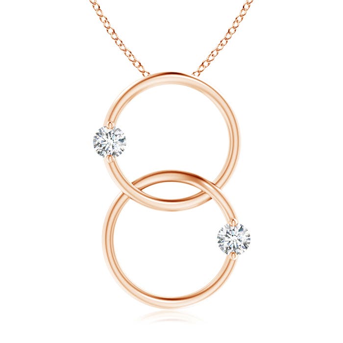 G, VS2 / 0.5 CT / 14 KT Rose Gold