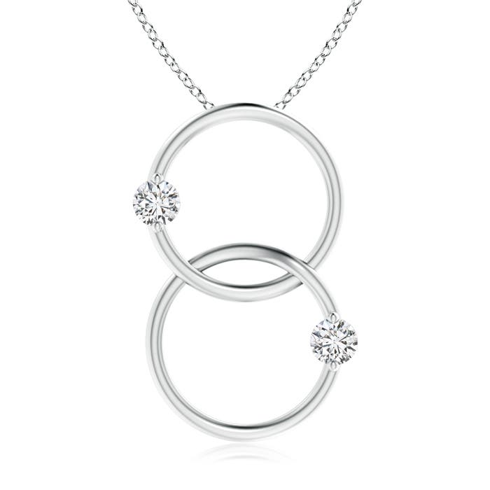 H, SI2 / 0.5 CT / 14 KT White Gold