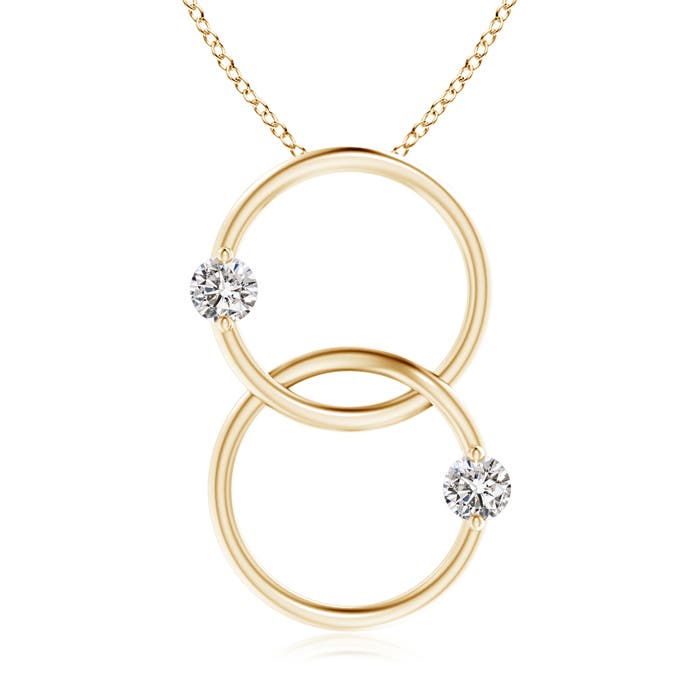 I-J, I1-I2 / 0.5 CT / 14 KT Yellow Gold