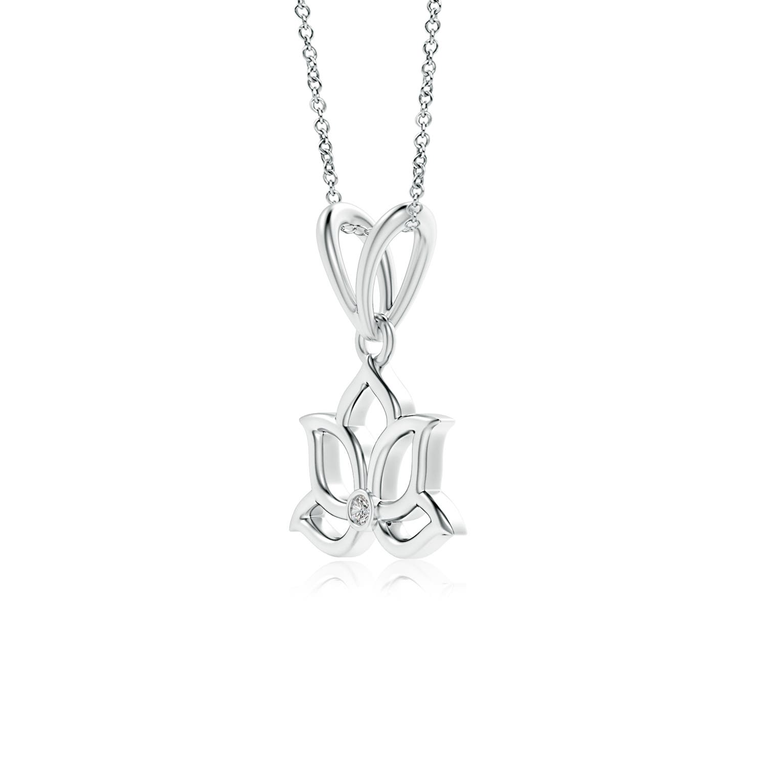 I-J, I1-I2 / 0.01 CT / 14 KT White Gold