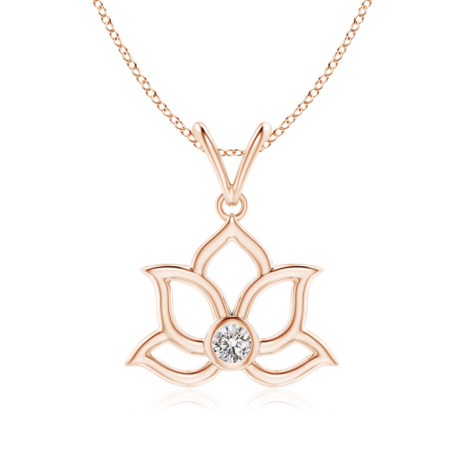 I-J, I1-I2 / 0.5 CT / 14 KT Rose Gold