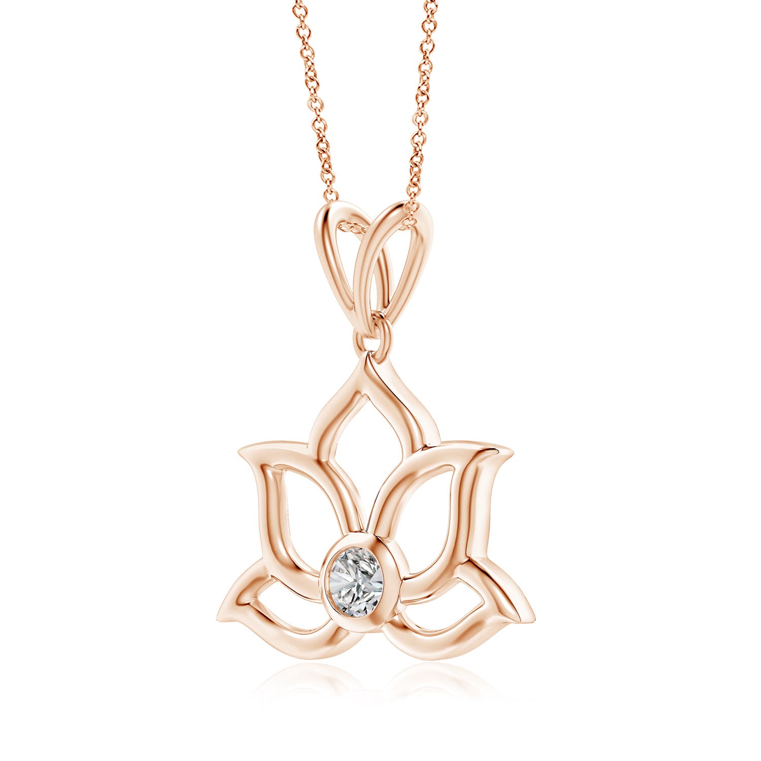 I-J, I1-I2 / 0.5 CT / 14 KT Rose Gold