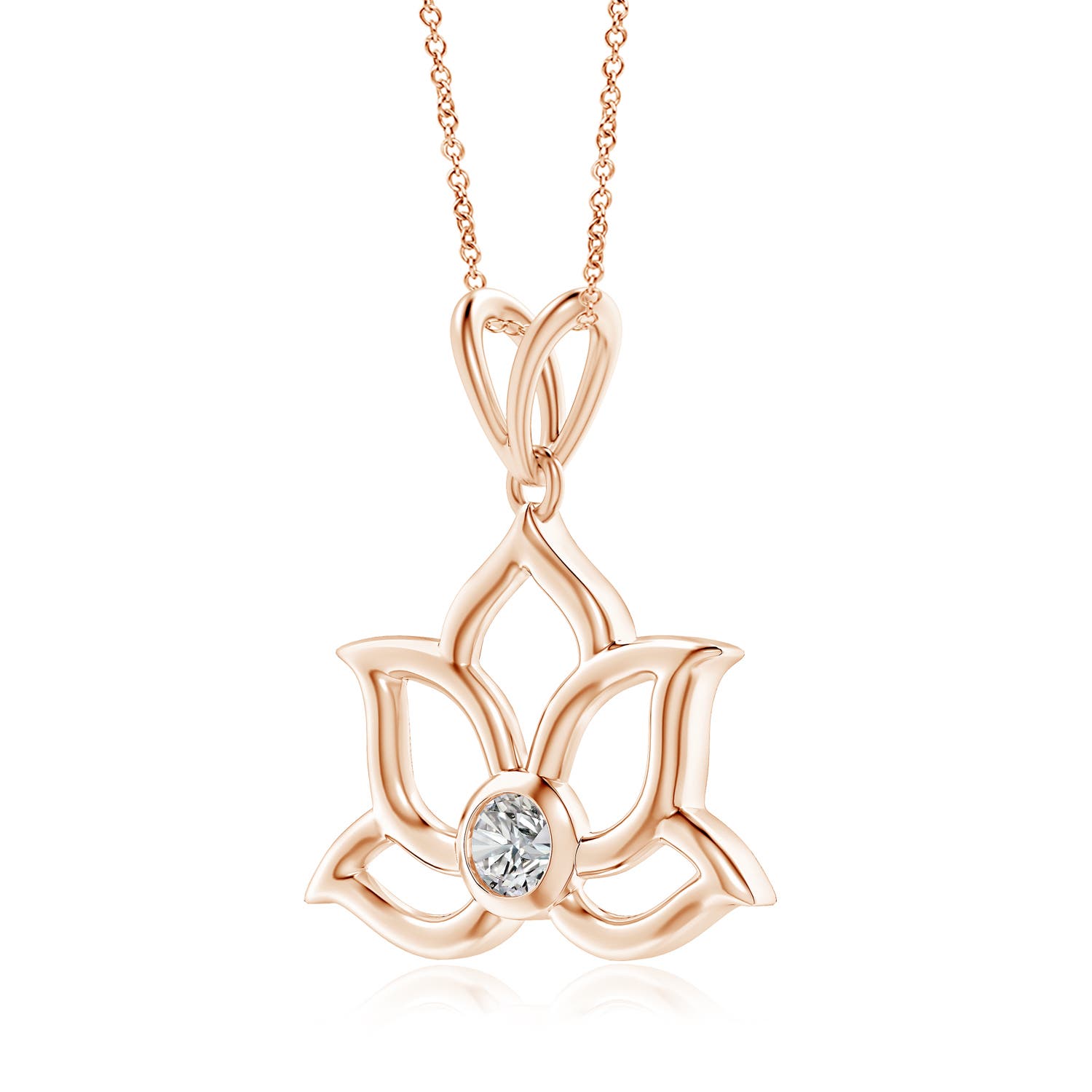 I-J, I1-I2 / 0.75 CT / 14 KT Rose Gold