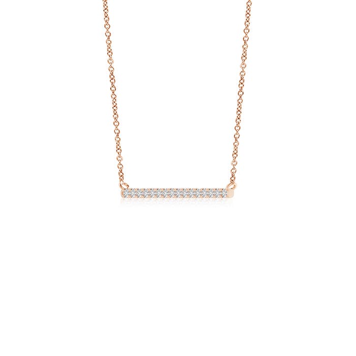 H, SI2 / 0.16 CT / 14 KT Rose Gold