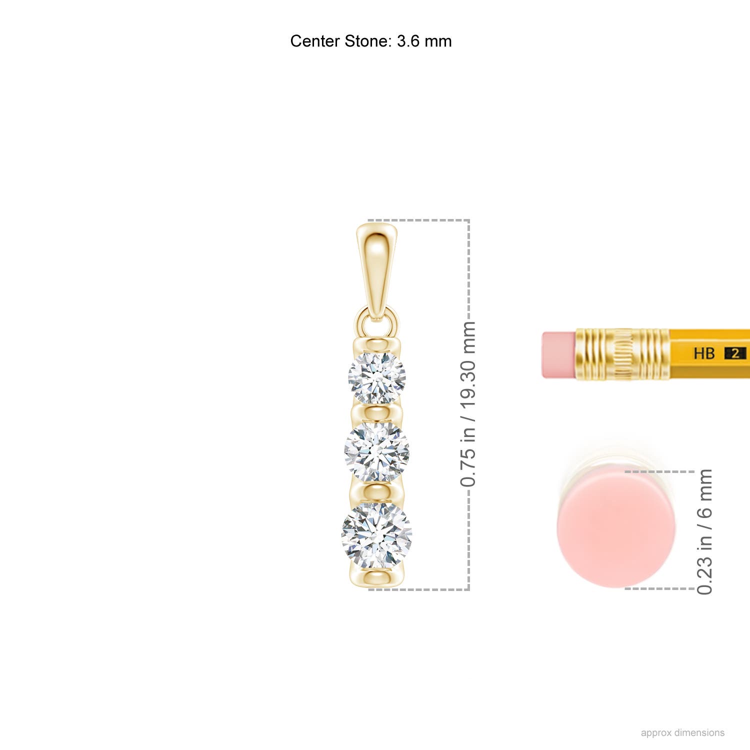 G, VS2 / 0.41 CT / 14 KT Yellow Gold