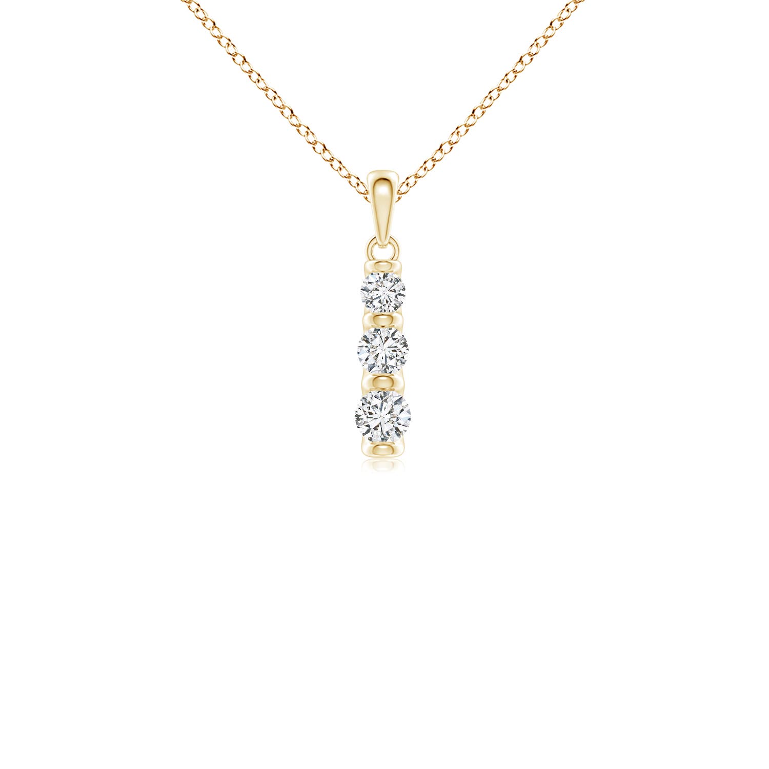 H, SI2 / 0.41 CT / 14 KT Yellow Gold