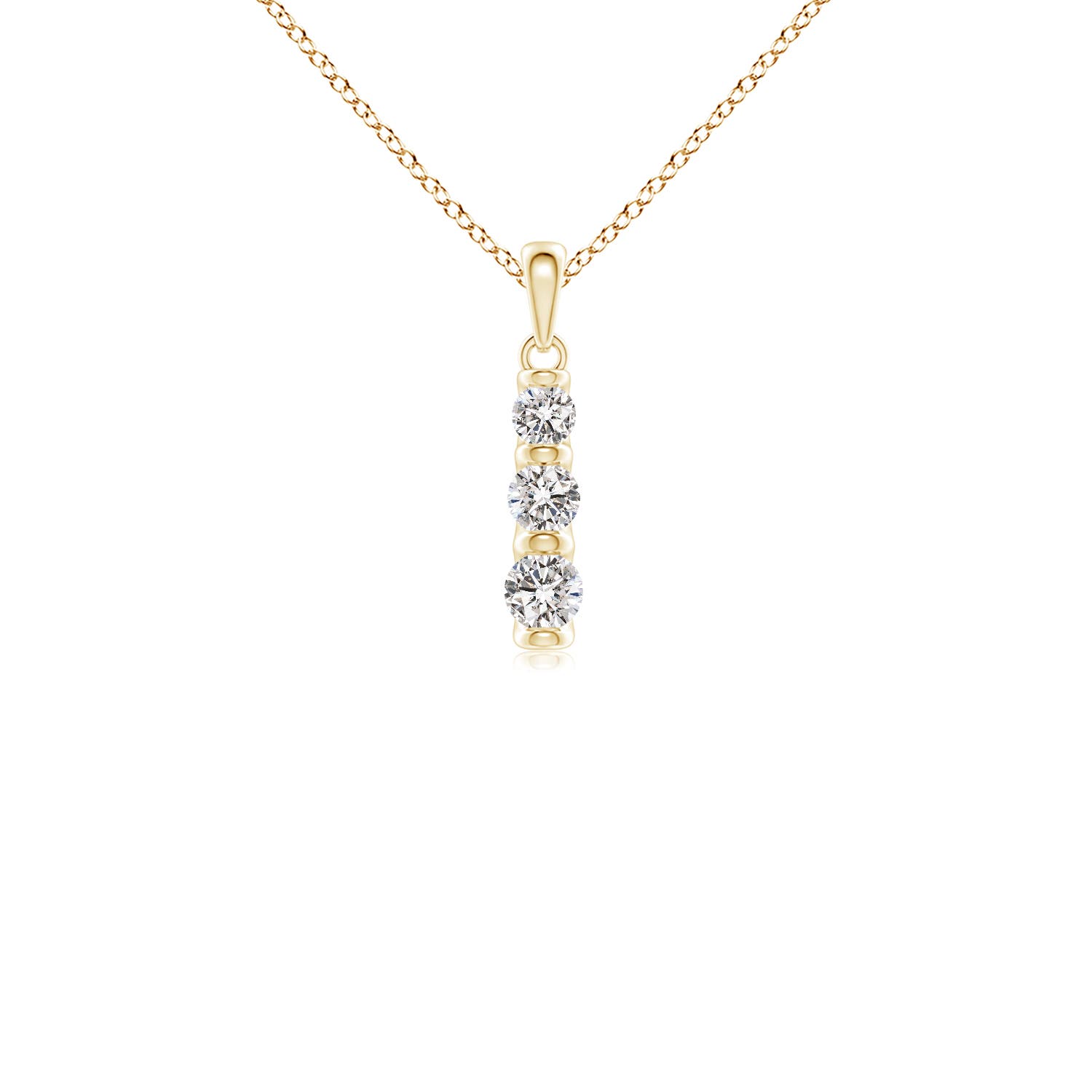 I-J, I1-I2 / 0.41 CT / 14 KT Yellow Gold