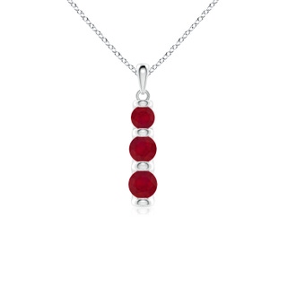 Round AA Ruby