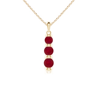 Round AA Ruby