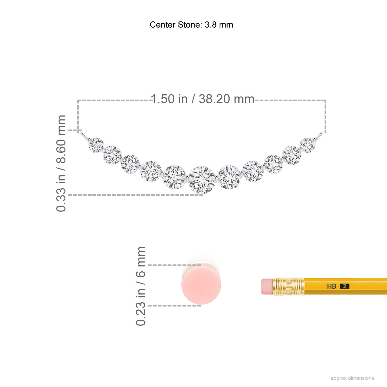 H, SI2 / 1.03 CT / 14 KT White Gold