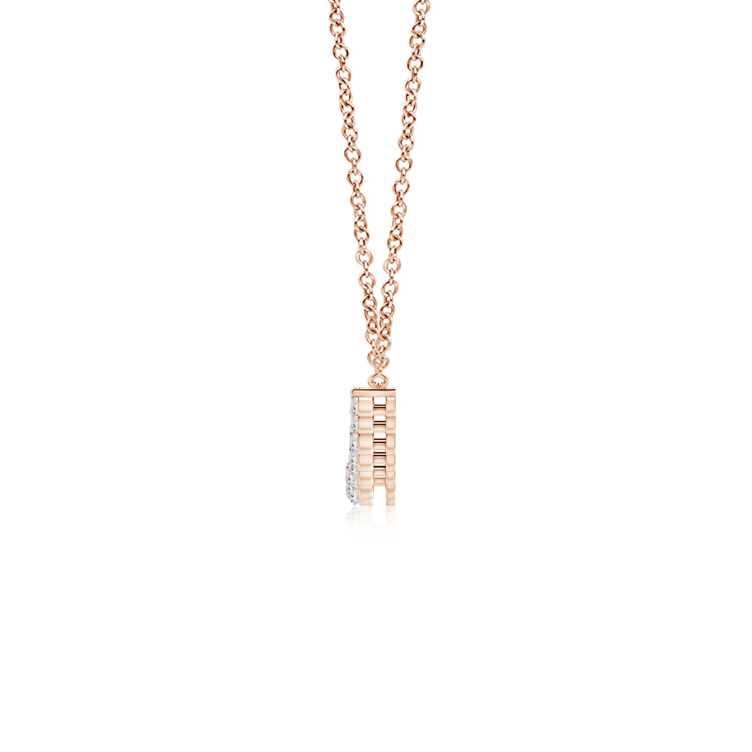 I-J, I1-I2 / 1.03 CT / 14 KT Rose Gold