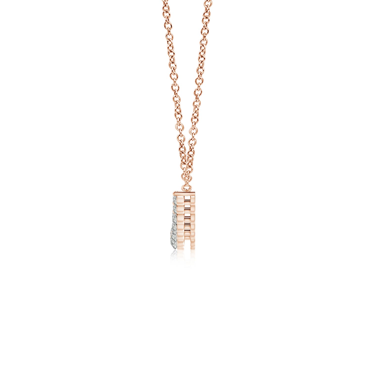 K, I3 / 1.03 CT / 14 KT Rose Gold