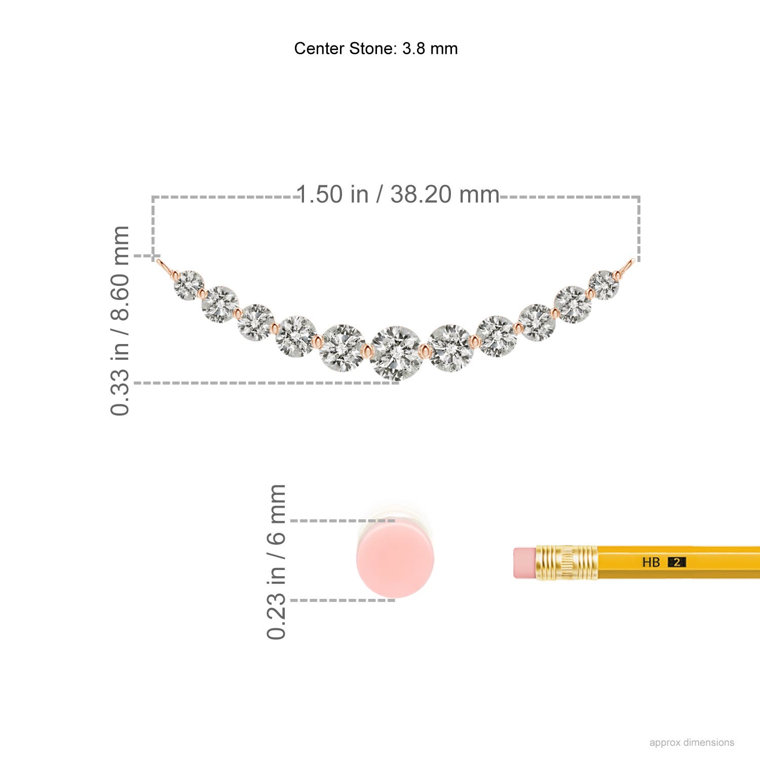 K, I3 / 1.03 CT / 14 KT Rose Gold