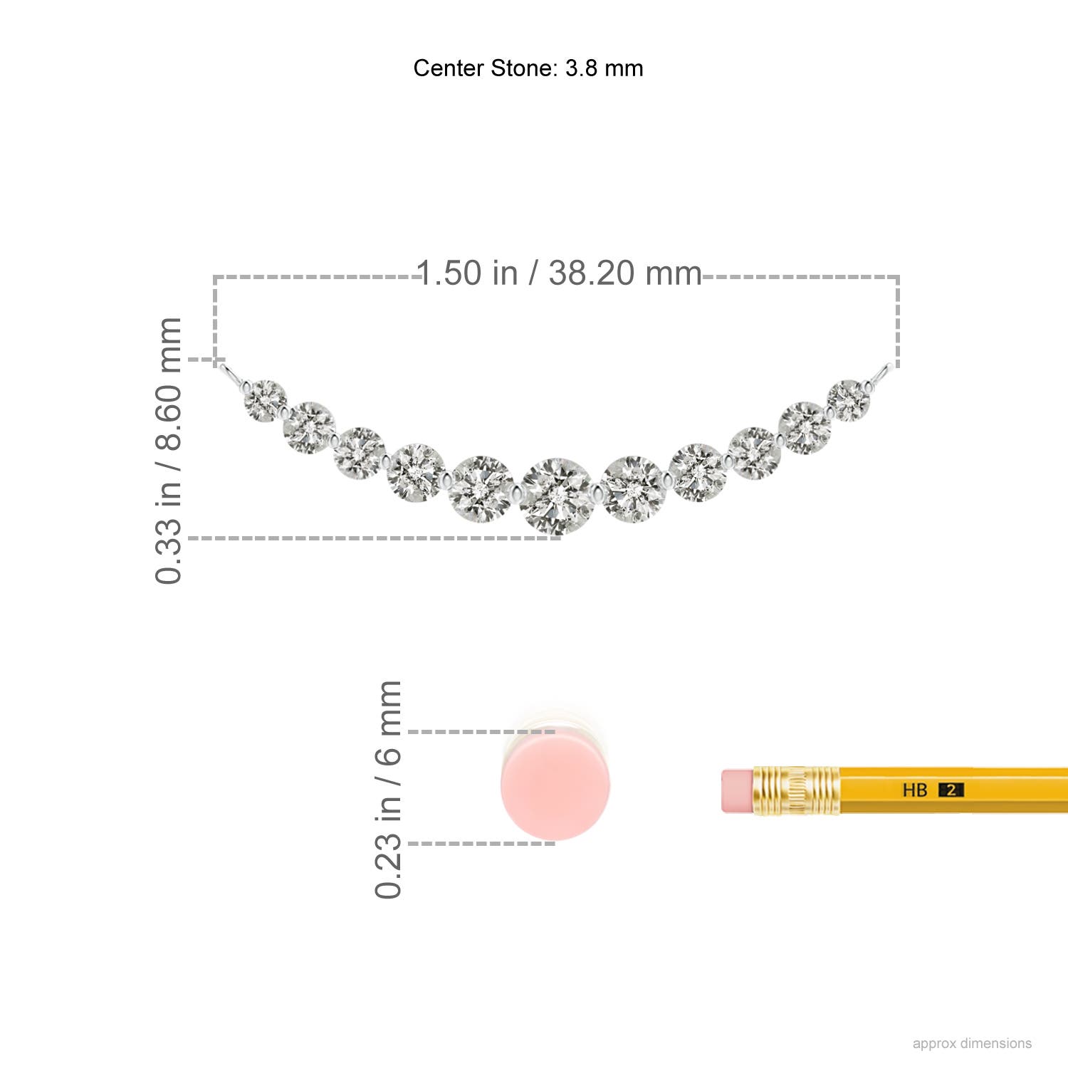 K, I3 / 1.03 CT / 14 KT White Gold