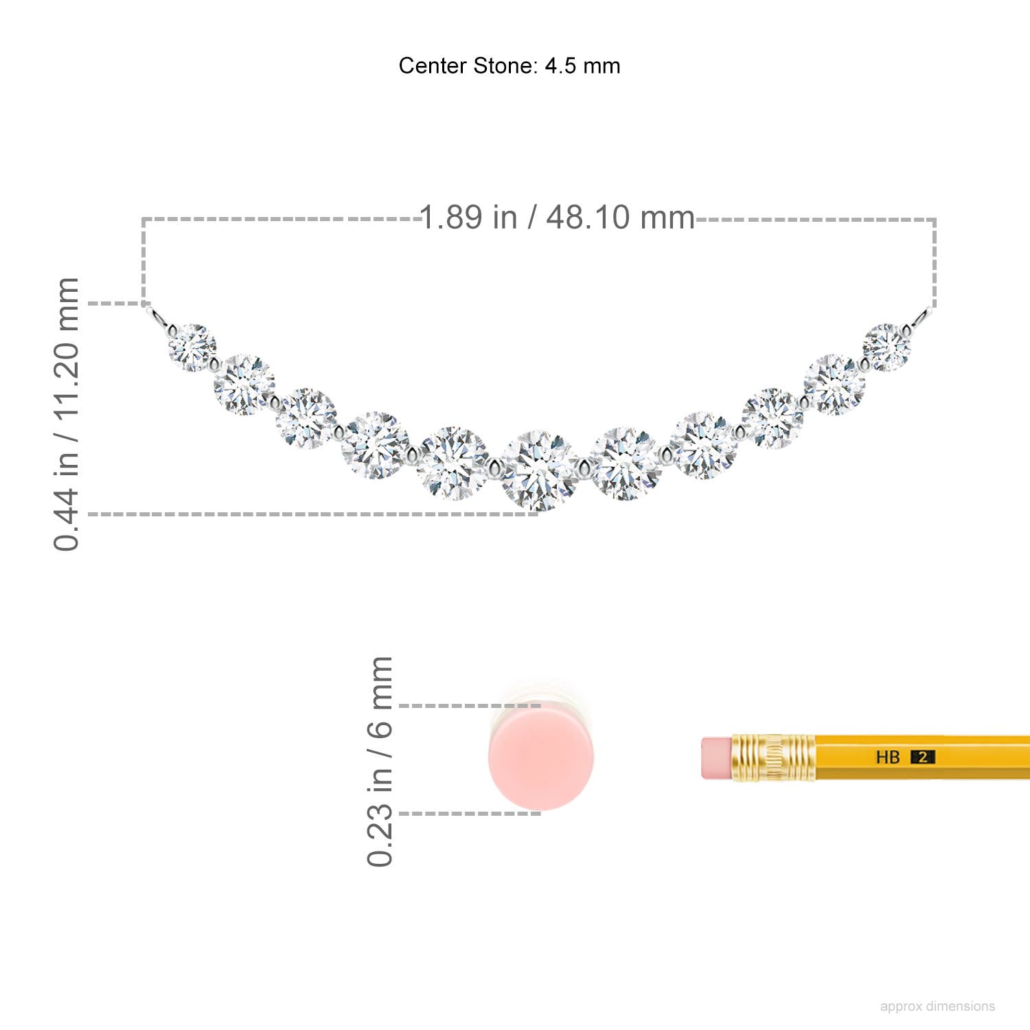 G, VS2 / 1.99 CT / 14 KT White Gold