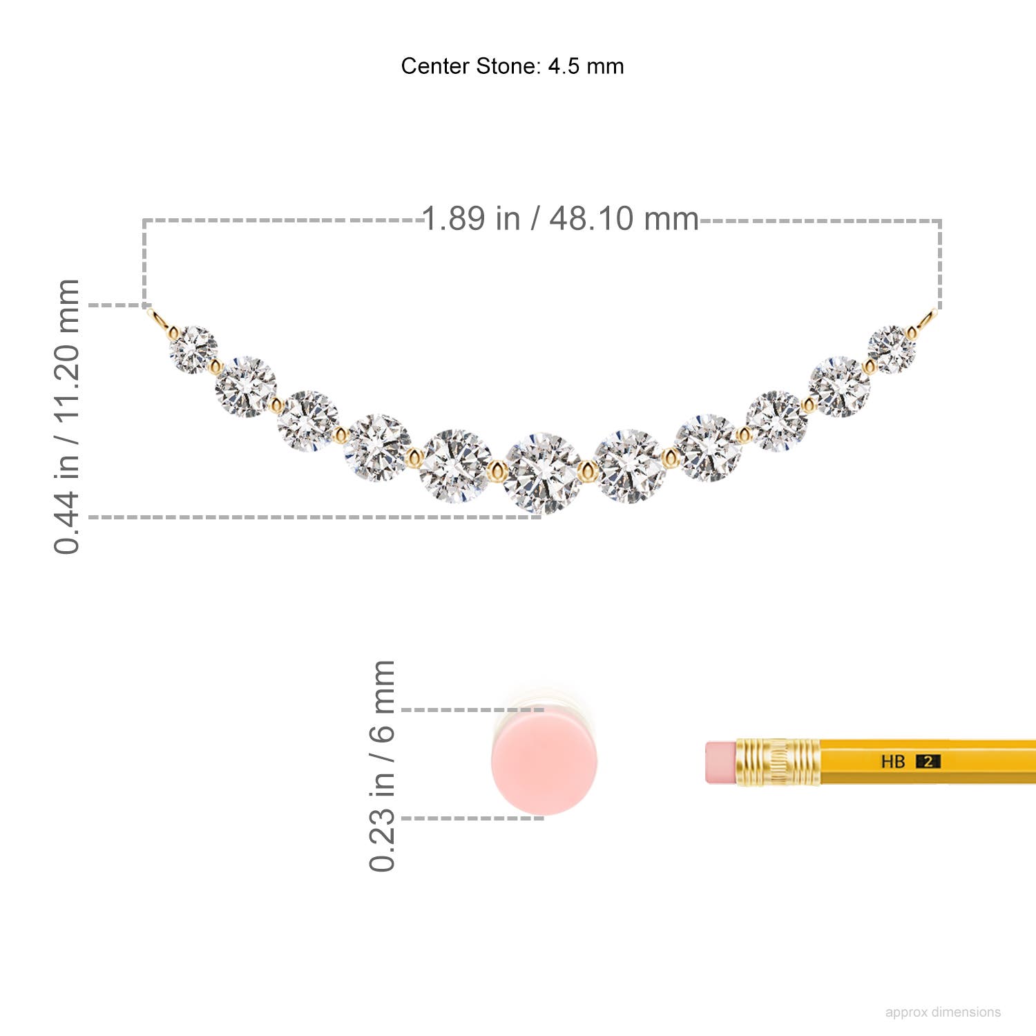 I-J, I1-I2 / 1.99 CT / 14 KT Yellow Gold