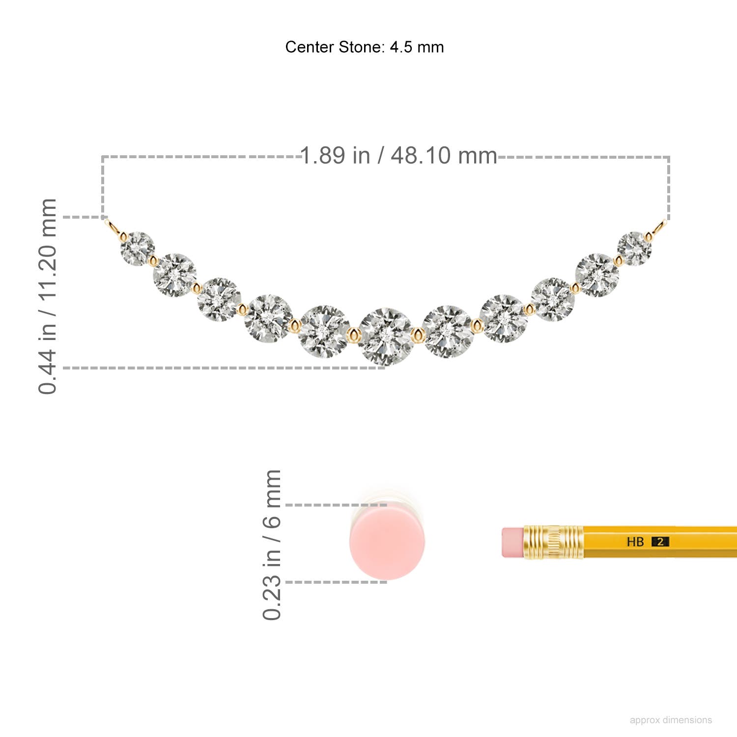 K, I3 / 1.99 CT / 14 KT Yellow Gold