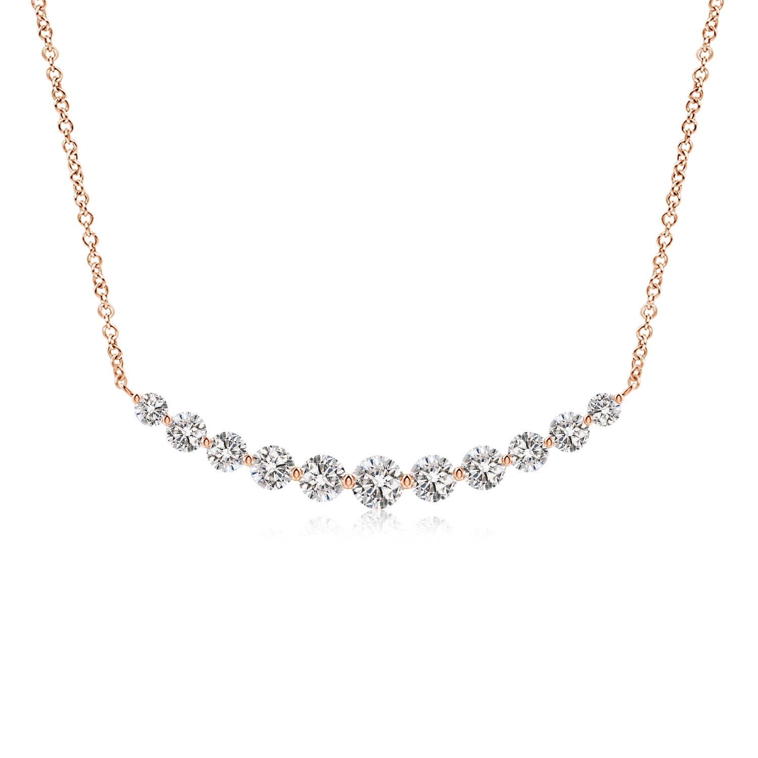 I-J, I1-I2 / 3.03 CT / 14 KT Rose Gold